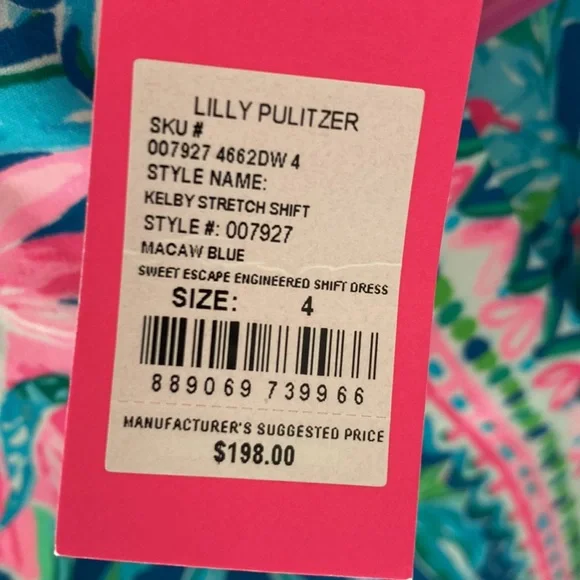 Lilly Pulitzer Women Dress Escape Shift Dress NWT - Picture 5 of 6
